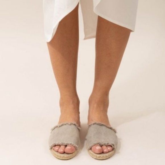 Mint & Rose Canvas Espadrille - Picture 1 of 7